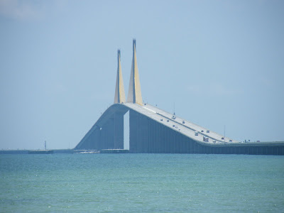 Here is the Sunshine Skyway