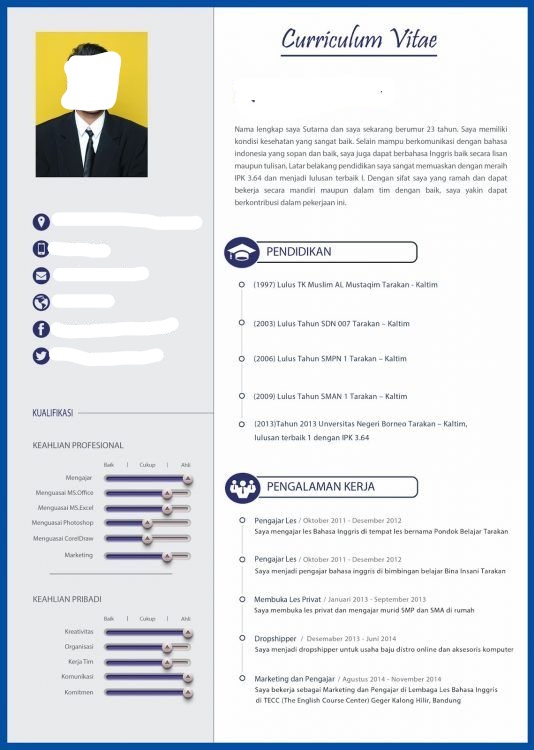 Membuat Curriculum Vitae Yang Menarik