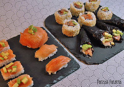 tutoriel pour faire des makis californiens, recette de makis californiens, temakis, dômes japonais, sushis, cuisine japonaise, recette japonaise, california rolls, patissi-patatta