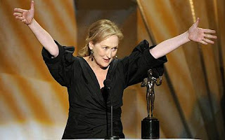 Meryl Streep, nominated for brushing her teeth