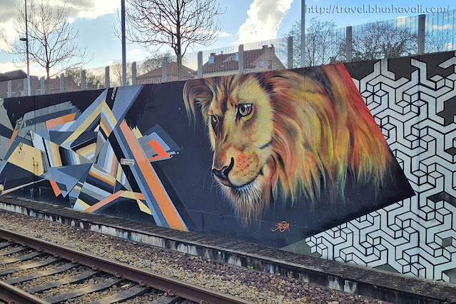 Halle Railway Station Street Art | Free things to do in Halle