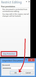 Cara Proteksi Dokumen Microsoft Office Word 2013