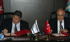 Turkish FM and Ben Eliezer meet