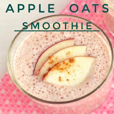 Apple pie oats smoothie