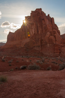 Arches National Park: La Sal Mountains Viewpoint