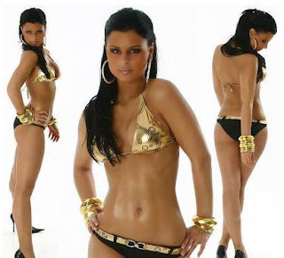 gouden bikini