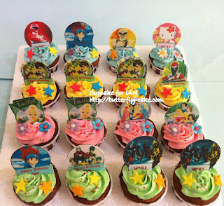 Beyblade Birthday Cake on Butterfly Cake  Cupcake For Ian