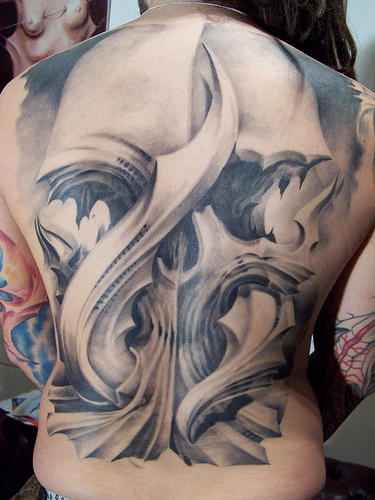 BioMechanical Tattoo Photos