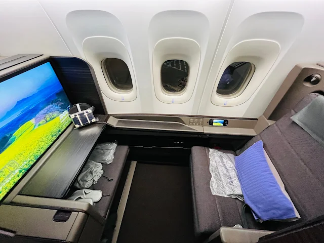 Review: ANA NH105 First Class THE SUITE Boeing 777-300ER Los Angeles (LAX) to Tokyo Haneda (HND)