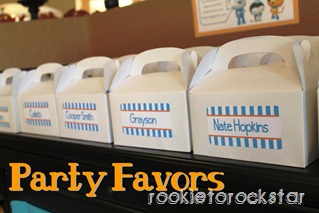 Party Favors Link