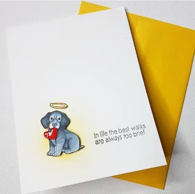 Sunny Studio Stamps: Pet Sympathy Customer Card Share by Kate Taylor