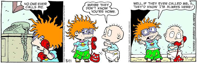 Classic Rugrats Comic Strip for August 11, 2023 | Nickelodeon