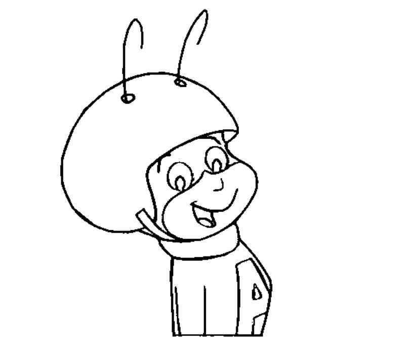 Printable Atom Ant 9 Coloring Page