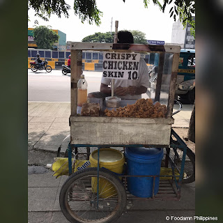 UP Diliman Chicken Skin vendor.