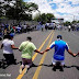Cristianos claman a Dios de rodillas en las calles ante crisis de Nicaragua