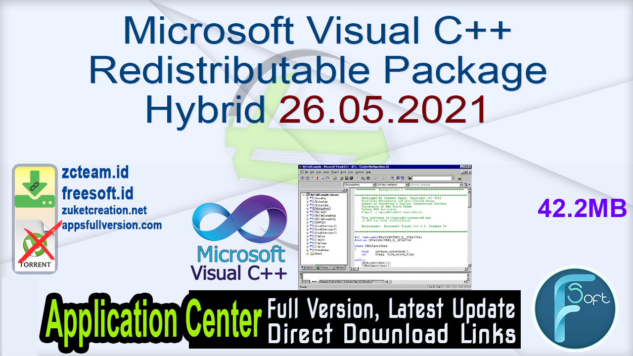 Microsoft Visual C Redistributable Package Hybrid 26 05 21 Free Download