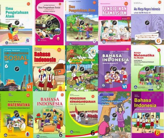 DOWNLOAD BUKU KURIKULUM KTSP 2006 SD/MI KELAS 6 SEMESTER 1 