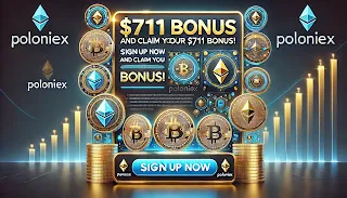 🎁 Regístrate en Poloniex y Obtén un Bono de Bienvenida de $711