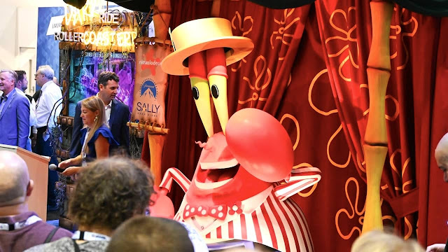 Mr. Krabs SpongeBob’s Crazy Carnival Ride animatronic