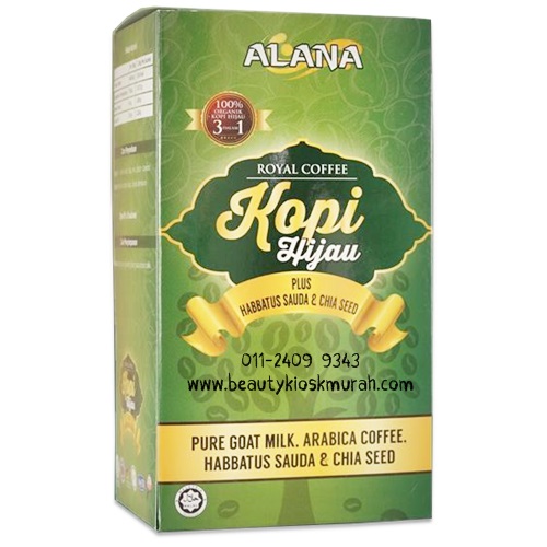 KOPI HIJAU ALANA  BEAUTY KIOSK