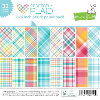 Perfectly Plaid 6 x 6 Inch Petite Paper Pack