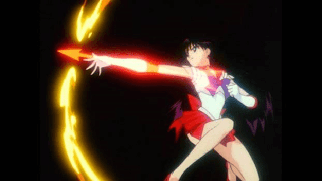 Sailor Mars adalah pengguna jurus api dari kelima Sailor Moon