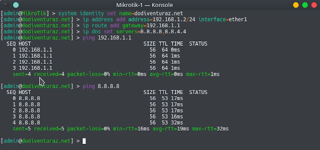 Tutorial Cara Menghubungkan Router Mikrotik di GNS3 ke Internet Dengan Interface TAP (Linux)