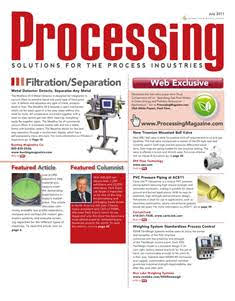 Processing. Solutions for the process industries - July 2011 | ISSN 2641-6581 | TRUE PDF | Mensile | Professionisti | Meccanica | Tecnologia | Industria | Progettazione
Processing serves professionals across the process industries.