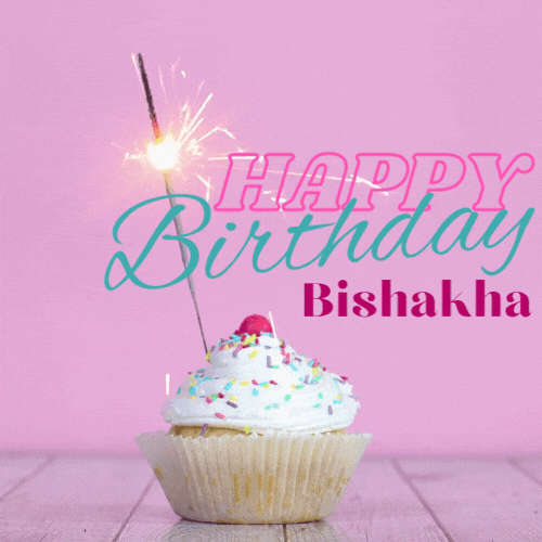 Happy Birthday Bishakha GIF