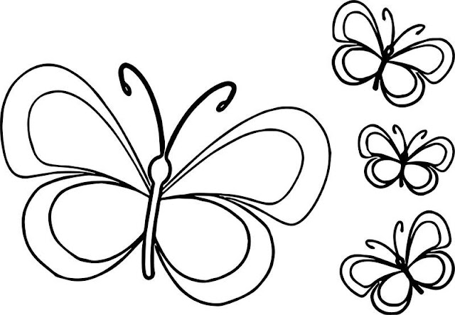 Free Printable Butterfly Coloring Pages For Kids