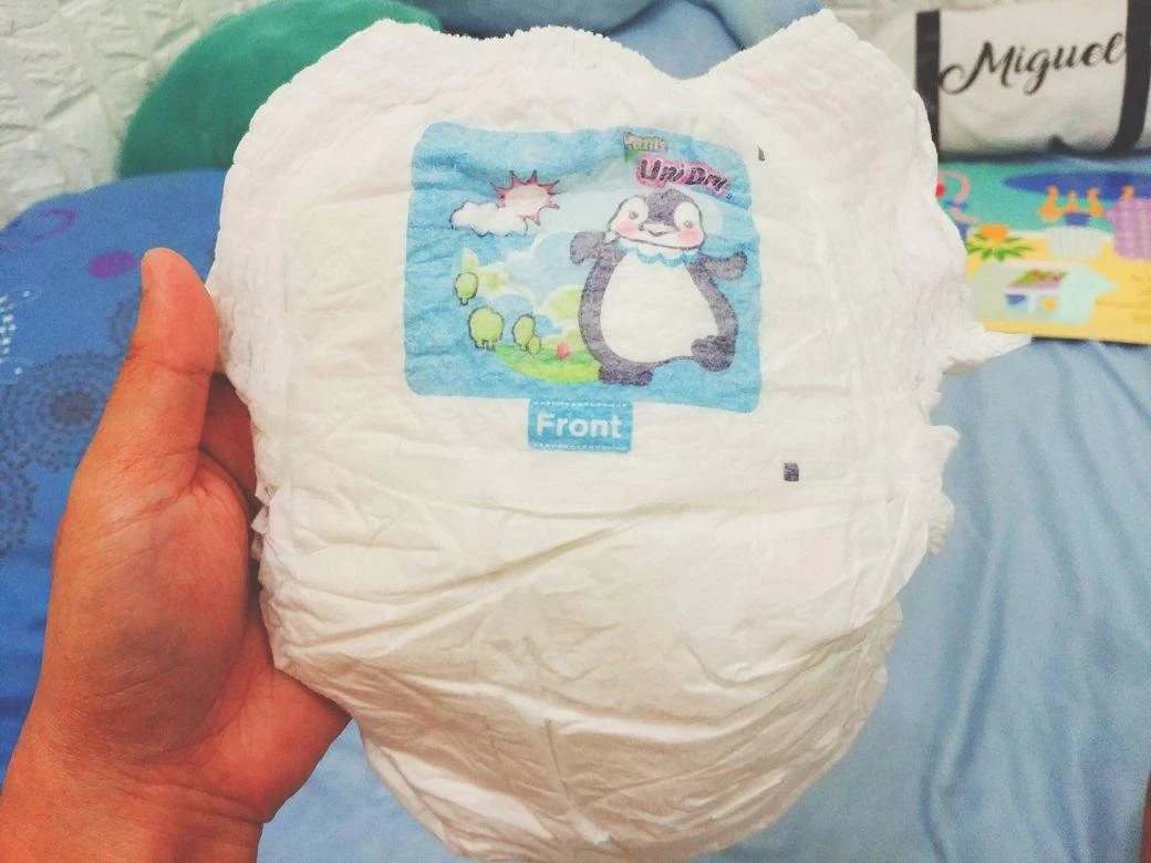 front section of a QPants Baby Diaper