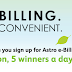 Astro E-billing Sign-up Win An iPad Contest