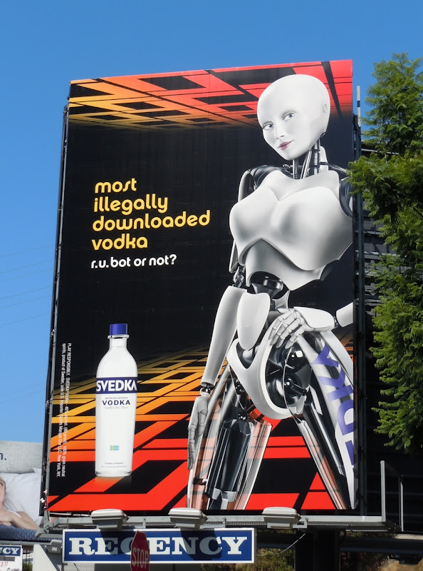 Svedka downloaded vodka billboard