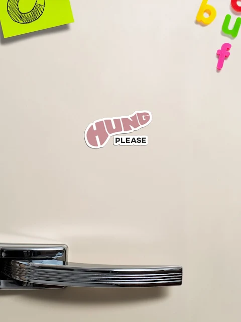 Hung Please - a penis size humor magnet