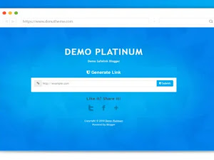 Safe Platinum safelink Blogger Template