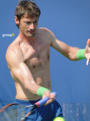 Juan Carlos Ferrero Shirtless at Cincinnati Open 2011