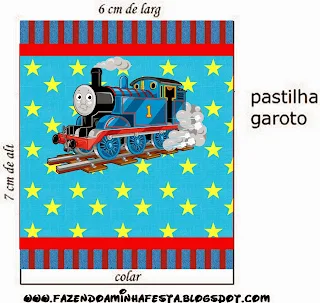 Thomas the Train Free Printable Labels.