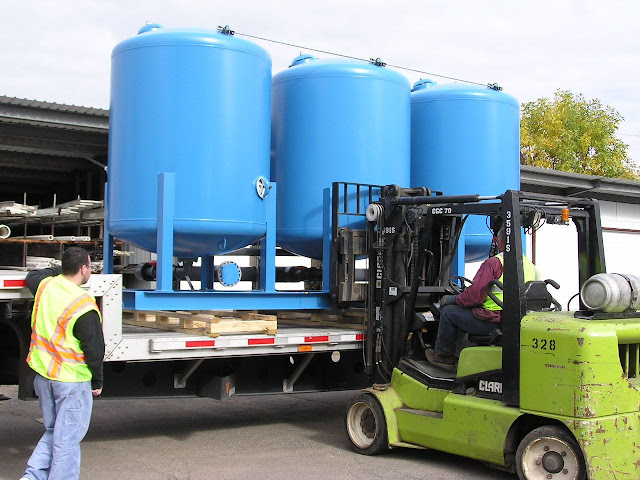 industrial water softener