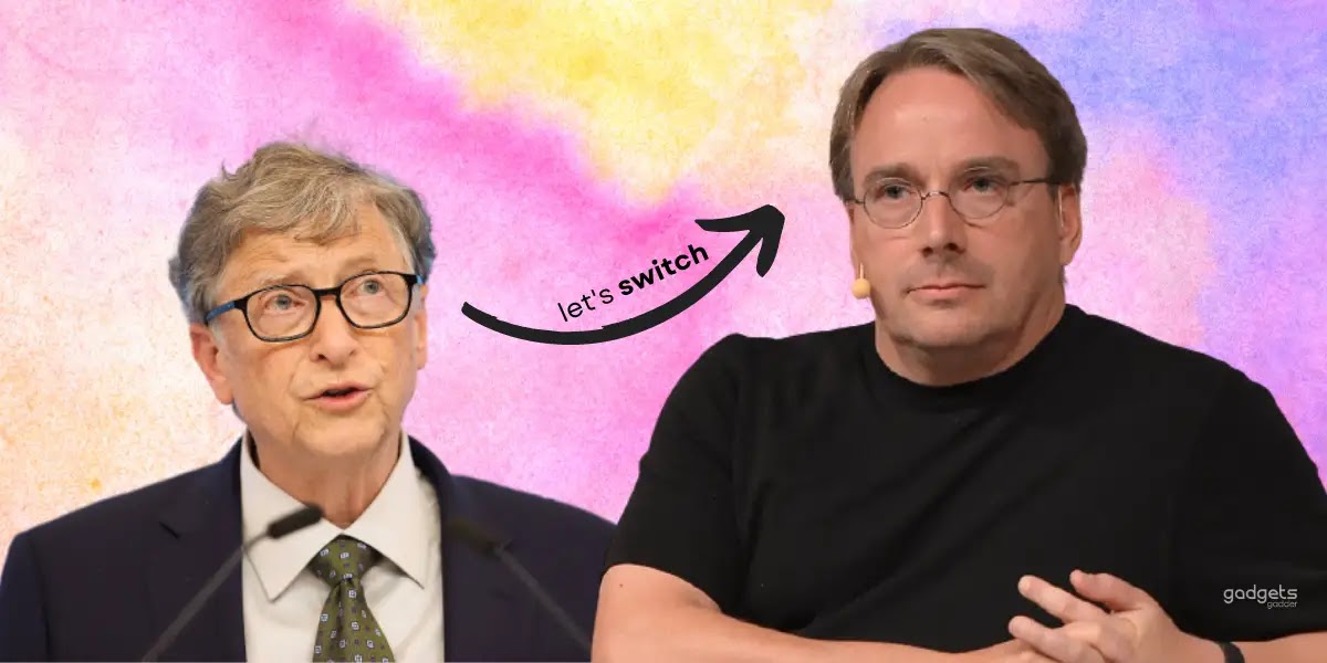 windows vs linux - bill gates vs Linus Torvalds ultimate battle