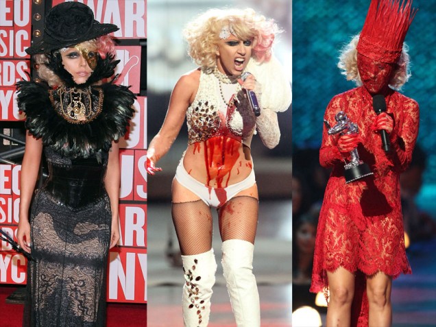 lady gaga hot images. Lady Gaga Outfits Vma 2009