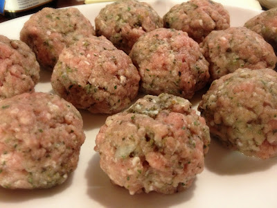 raw meatballs