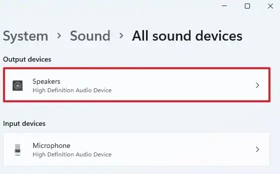 Cara mengaktifkan Audio Enhancements Windows 11-b