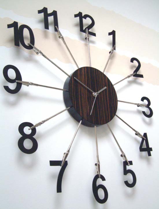 Unique Creative and Stylish Wall Clock Designs