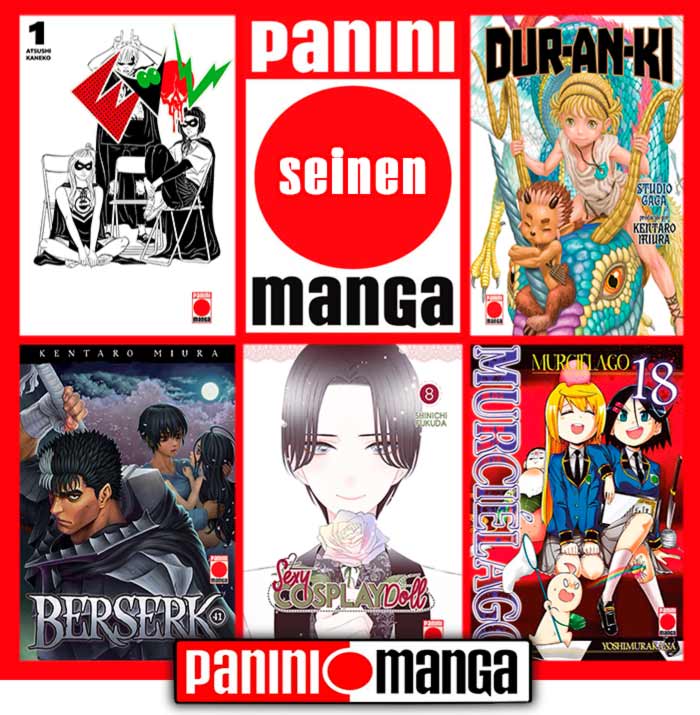 Novedades Panini Manga marzo 2023 - seinen