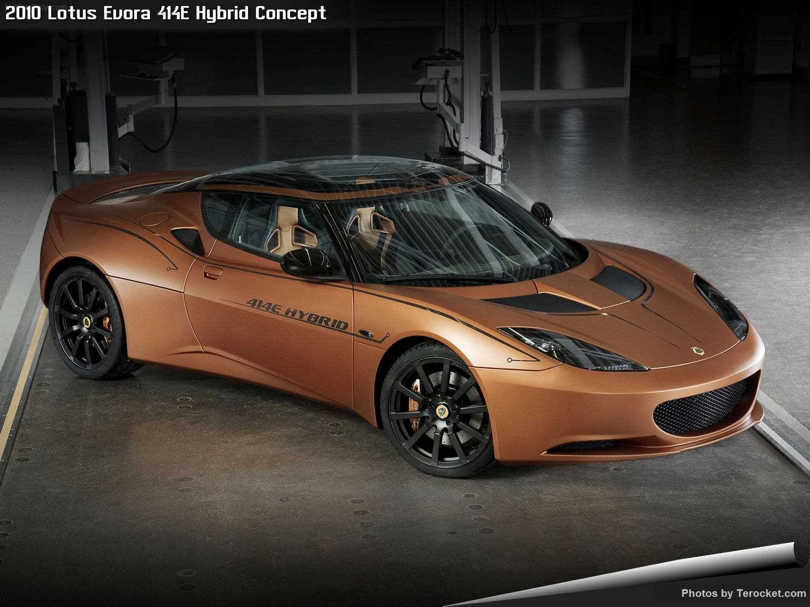 Hình ảnh siêu xe Lotus Evora 414E Hybrid Concept 2010 & nội ngoại thất