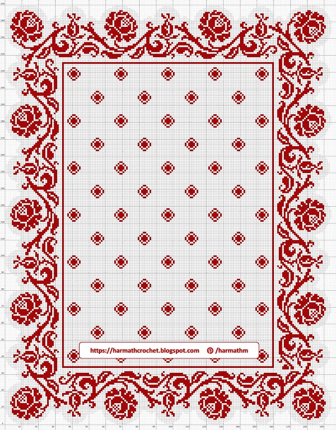 With roses