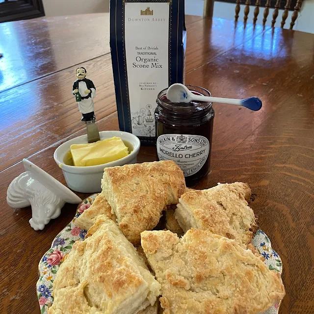 Easy Scones and Jam from Amazon