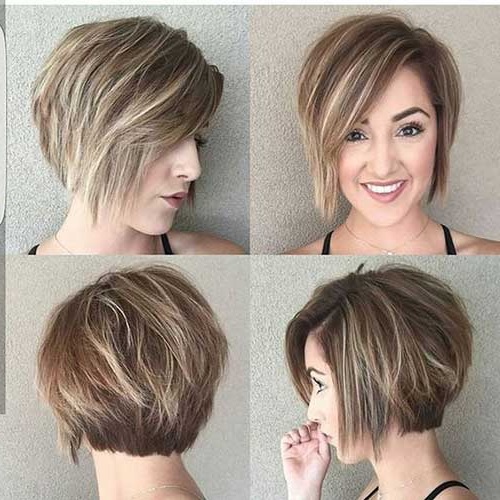 short hairstyles for round faces