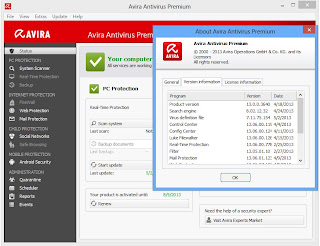 Avira Antivirus Premium 2013 v13.0.0.3640 Plus Serial Key Free Download