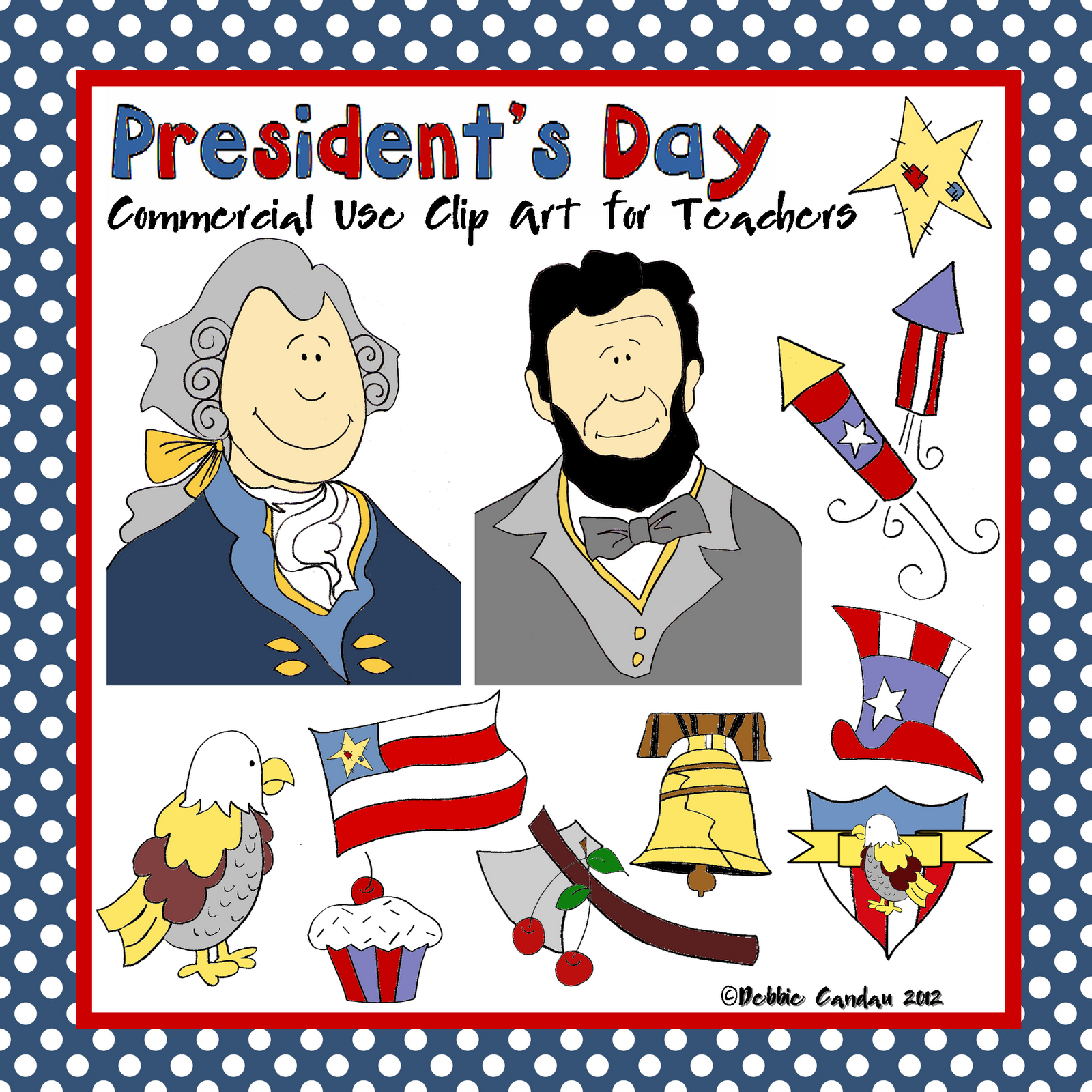 Sailing Through 1st Grade: President's Day Clip Art